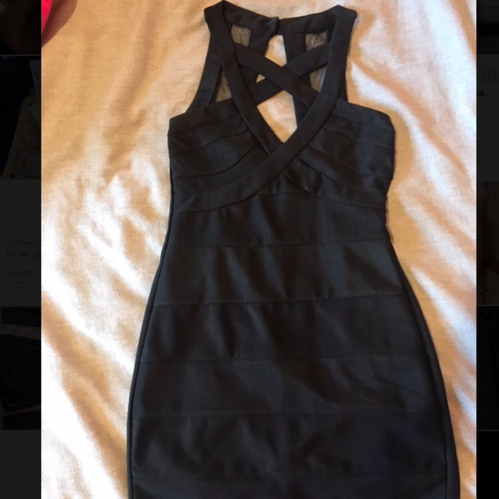 Black homecoming dress